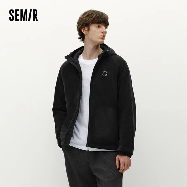 អាវបុរស Semir ធ្វើពីក្រណាត់ប៉ូល ការពារកម្ដៅថ្ងៃ ឆ្នាំ២០២៦ រចនាបថស្រទាប់ៗ ផាសុកភាព សមល្មមសម្រាប់រាល់ថ្ងៃ រចនាបថស្អាត ស្រមោល