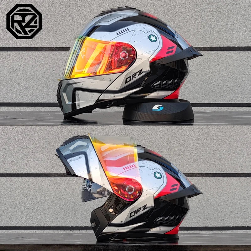 Motorcycle Helmet Double Lens Flip Helmet Casco Para Motocicleta Full Face Helmet Casque Moto