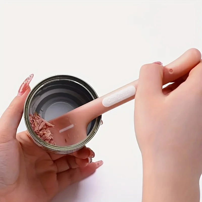 1pc Cat Food Scoop with Paw Design - Heat-Resistant, Ergonomic Spoon for Wet Food, Ideal for Indoor Cats, Cat Food Scoop.