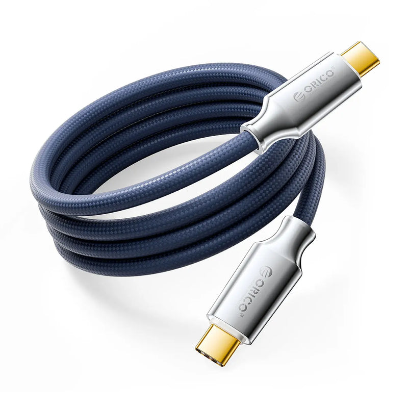 ORICO Thunderbolt 5 Compatible Cable 2M HD Video 8K60Hz USB C PD240W Fast Charge USB4 40Gbps Data Transfer for MacBook Pro