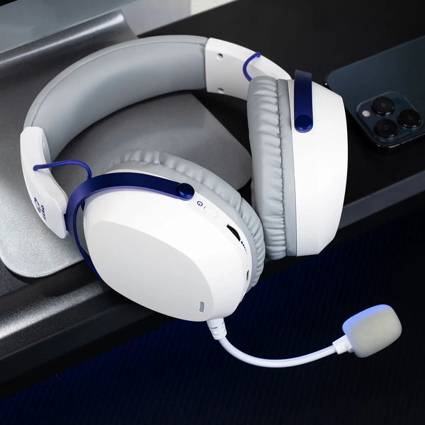 កាសស្តាប់ត្រចៀក Akko GH300 7.1 Virtual Surround Sound Ultra-low latency Quad-Mode Wireless Head-mounted Music Esports Gaming Headphones