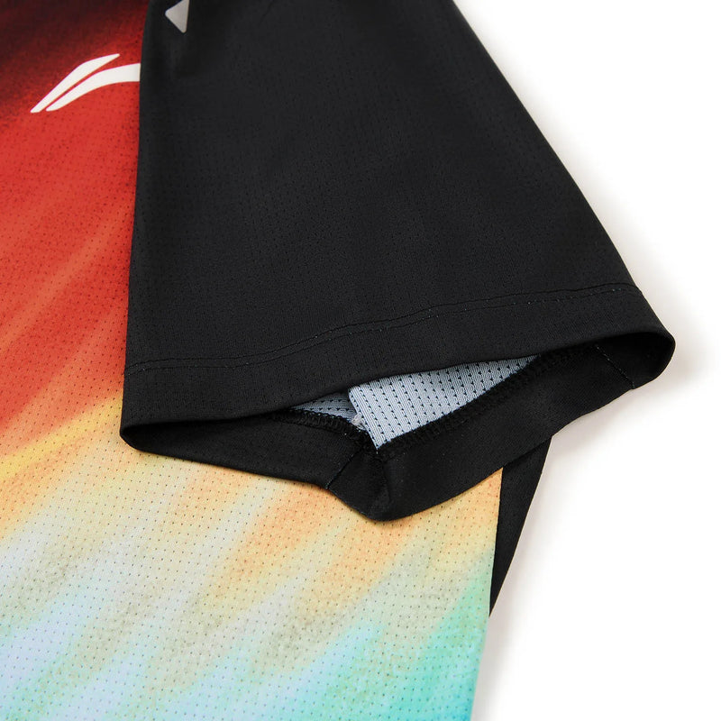 អាវយឺតរត់ប្រណាំងបុរស Li-Ning Dragonflight 100% Polyester កមូល សមល្មម អាវកីឡាអាជីព LiNing ATSW903