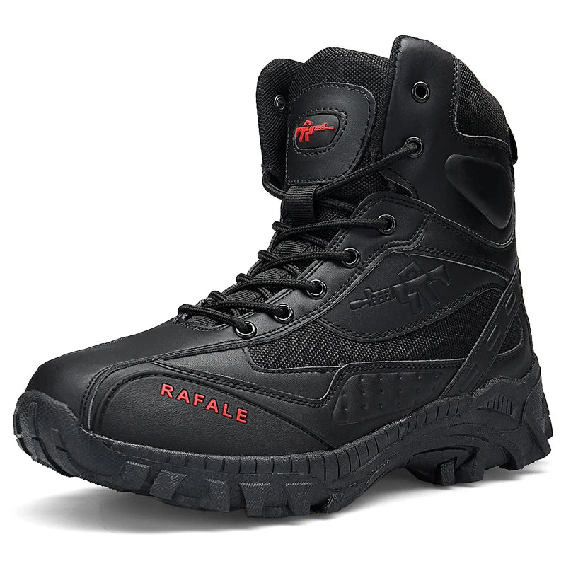 Men's outdoor combat boots four seasons breathable jungle professional protective tactics training boots casual sneakers boots