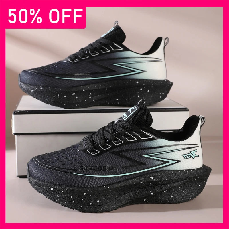 Unisex Sports Shoes Professional Running Anti Slip Cushioning Rebound Training Shoes Youth Outdoor Mesh Fitness Shoes for Men