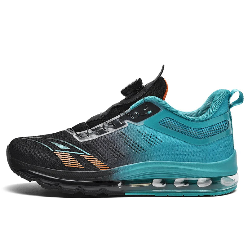 Men Sports Shoes Mesh Breathable Lightweight Cushioning Outdoor Casual Shoes New Soft Sole Rebound Summer Sports Tennis Shoes