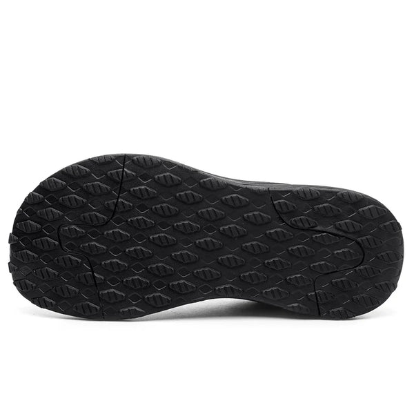 Men Wide Toe Athletic Shoes Lightweight Breathable Mesh Sneakers Non-slip Rubber Sole Walking Running Shoes For fat Feet