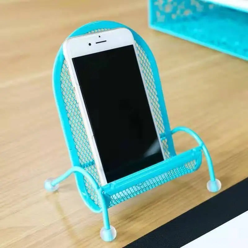 Colorful Creative Chair Design Phone Stand,Bedside Phone Holder. Multiple color options available. Lazy Bracket.