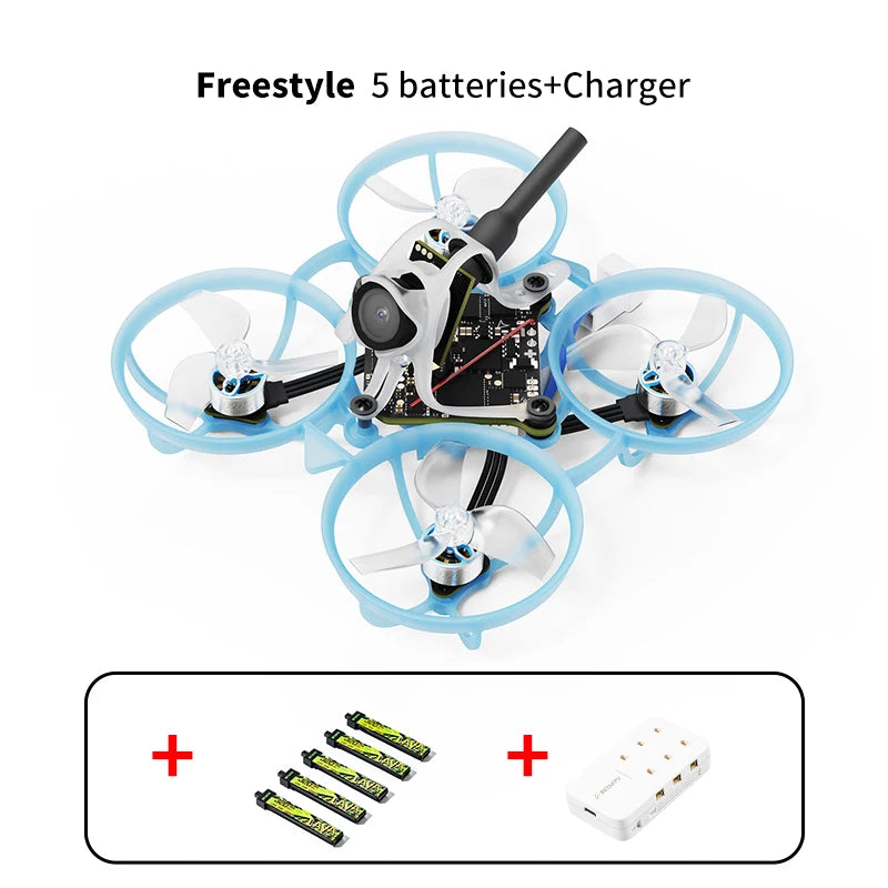 ដ្រូនប្រណាំង BETAFPV Air65 ll គ្មានជក់ Whoop Quadcopter RC ឆ្នាំ 2026 លក់ដាច់បំផុត