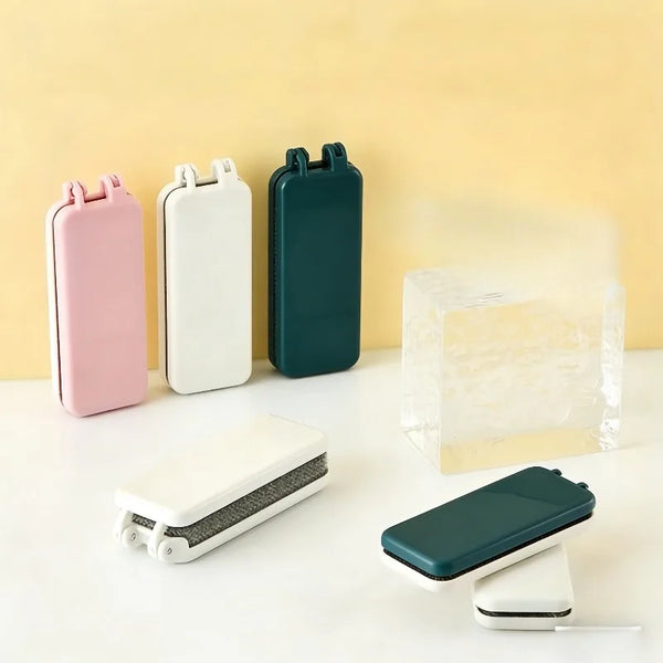 1pc Portable Foldable Double-Sided Lint Remover Brush, Cleaning Brush for Clothes, for Home Sofa and Bedroom Clothing Care Tool