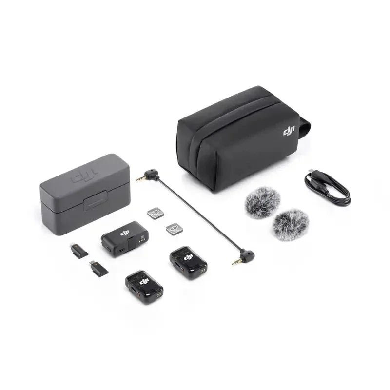 DJI MIC 2 Direct Bluetooth Connection 250m (820 ft.) Range 18 Hours Total Operating Time Original Brand New in Stock