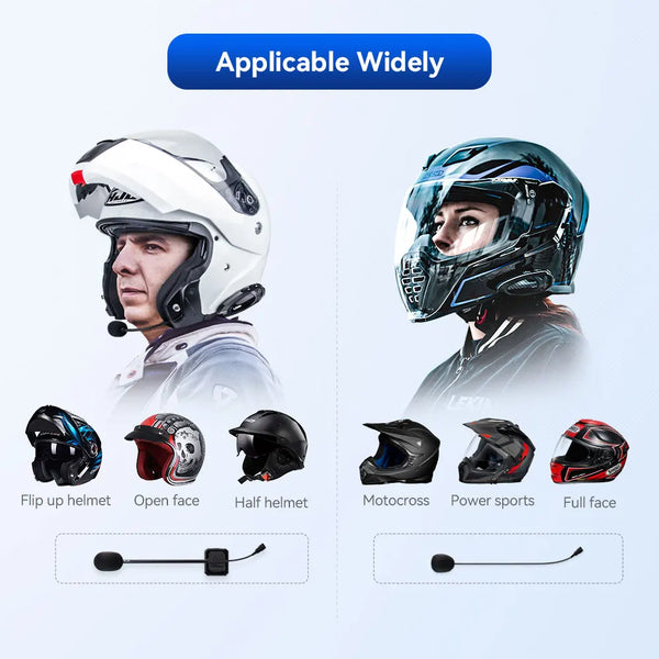 Brand Lexin Intercom Headset & Clip Set Accessories for LX-G2P Bluetooth Helmet Interphone Intercom Headphone Jack Plug