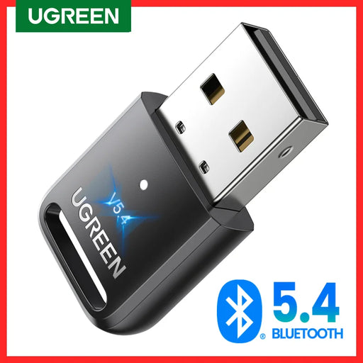 UGREEN USB Bluetooth 5.3 5.4 Dongle Adapter for PC Speaker Wireless Mouse Keyboard Music Audio Receiver Transmitter Bluetooth