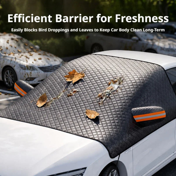SEAMETAL Aluminum-plated Film of Non Magnetic Snow Cover Three Layers Thickened Automobile Frost Snow Sun Protection Car Covers