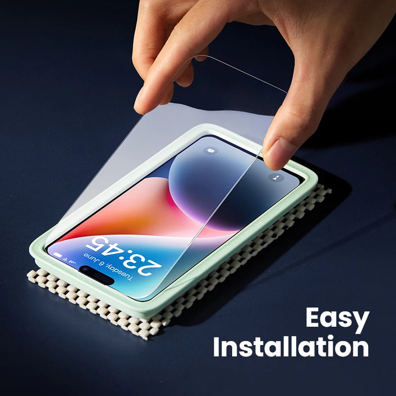 UGREEN 2PCS Screen Protector For iPhone 17 16 15 14 13 12 Pro Max Tempered Glass For iPhone 16 Plus Screen Protectors 15pro Film