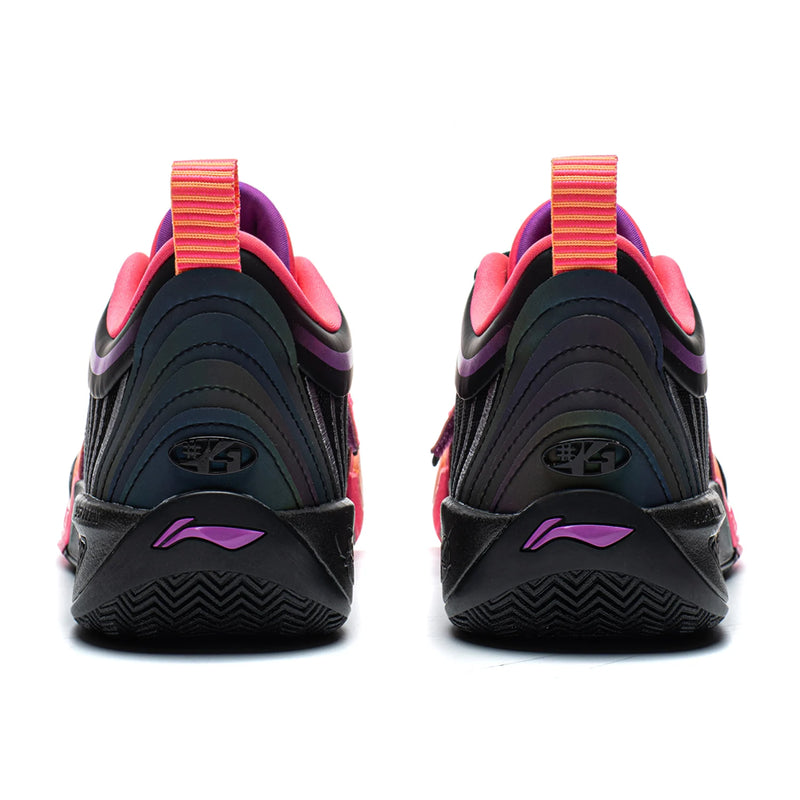 ស្បែកជើងបាល់បោះអាជីព Li-Ning សម្រាប់បុរស WADE ALL CITY 14 ENCORE SUPER BOOM ទន់ស្រួលពាក់ ស្បែកជើងប៉ាតាស្រាល ABAW053