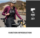 ROCKBROS ROAD TO SKY Women Bicycle Bib Pants Breathable Quick Drying Cycling Bib Clothes Strap Pants Summer Bike Trousers Pants