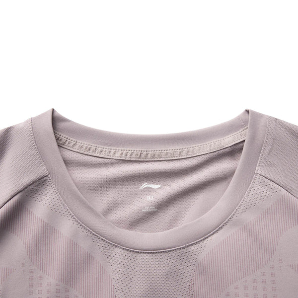 អាវយឺតហ្វឹកហាត់បុរស Li-Ning AT DRY ULTRA 89% Polyester 11% Elastane ទំហំធម្មតា មានខ្យល់ចេញចូលបានល្អ អាវយឺតកីឡា LiNing ATSV125