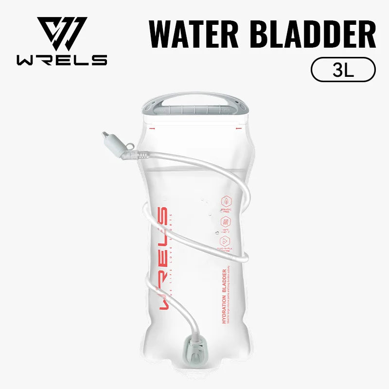 WRELS 1\1.5\2\2.5\3L Hydrapak Water Reservoir Leak Proof Water Bladder BPA Free for Camping Running Hiking Hydration Bladder
