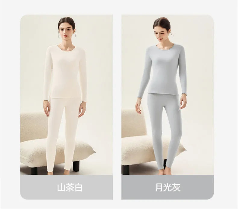Pyjamas Femmes New Big Size Sleepwear Woman Pajamas Hot De Velvet Warm Spring Autumn Home Suit For Women Winter Nightwear Set