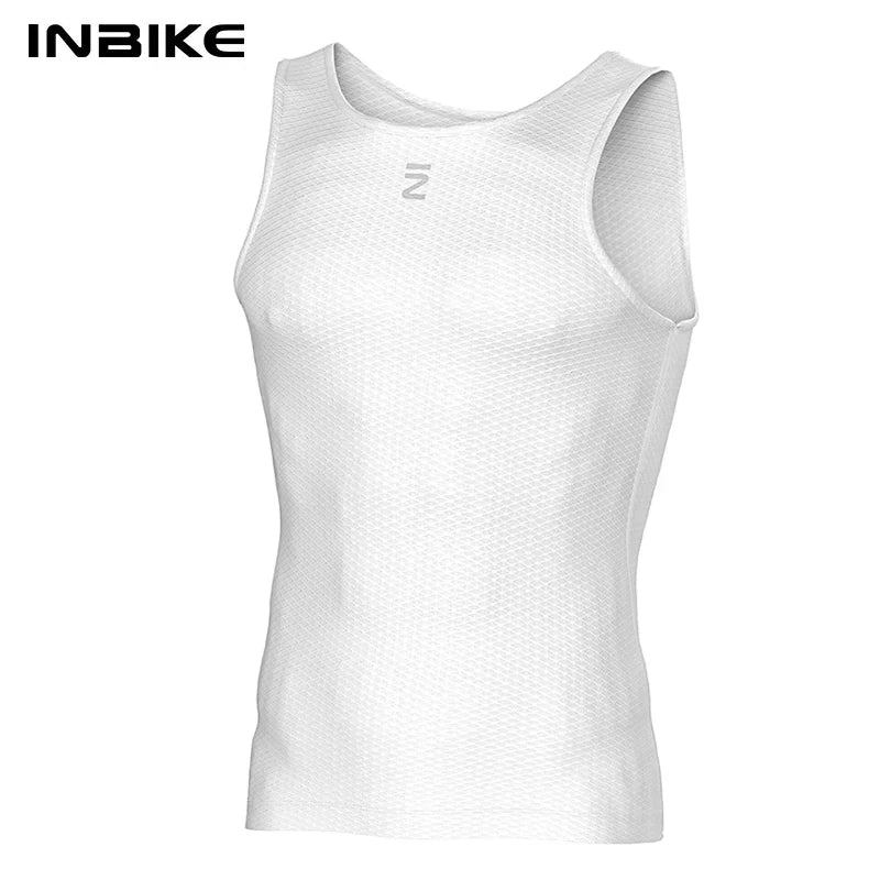 INBIKE Cycling Base Layer for Men Quick Dry Bicycle Vest Top Tank for Riding Cycling Road Bike Undershirt Mesh Underwear Clothes