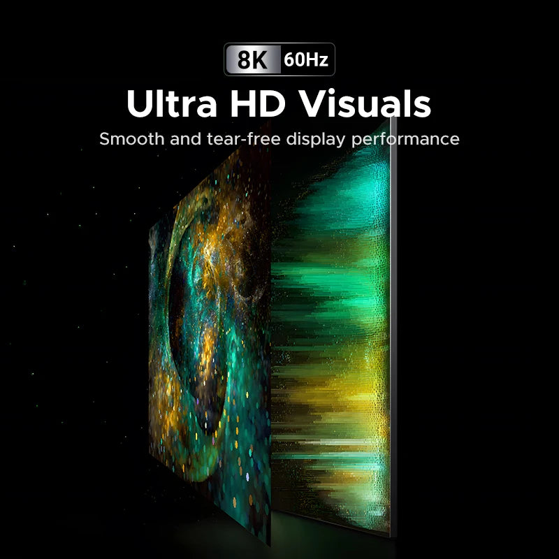 UGREEN 8K 60Hz DP KVM Switch 2 Monitors 2 PCs USB 3.0 Sharing Keyboard Mouse Monitor with HDR 3D for Desktop Printer