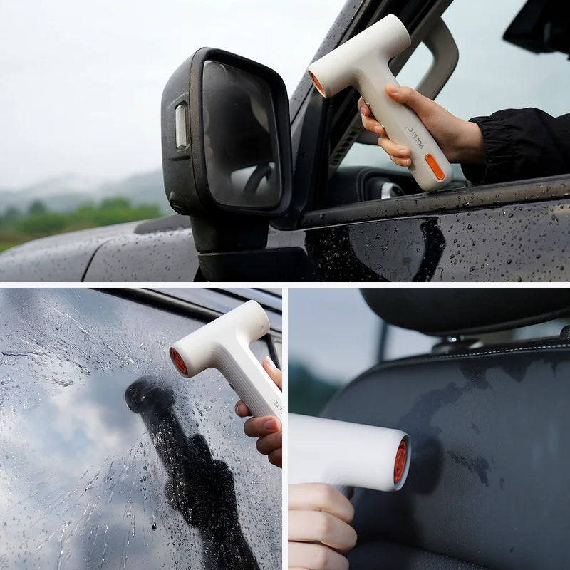 FLEXTAIL X VOLLYC MAX BLAST 200H - Powerful Air Blower 180G Wind Pressure 110000RPM Warm Air Dust Blowing Keyboard Cleaning
