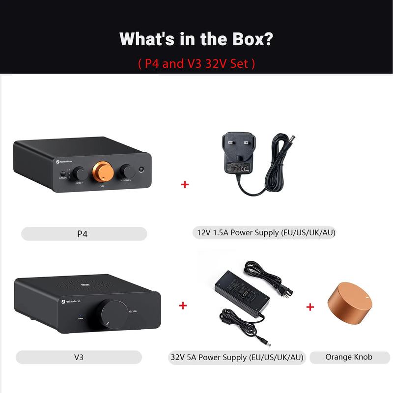 ឧបករណ៍បំពងសម្លេងជាមុន Fosi Audio P4 HiFi៖ ច្រកចូល RCA ចំនួន 3, EQ/Bypass, Op-Amps ដែលអាចប្តូរបាន, ការគ្រប់គ្រងសម្លេង Treble និង Bass សម្រាប់ប្រព័ន្ធ Audiophile