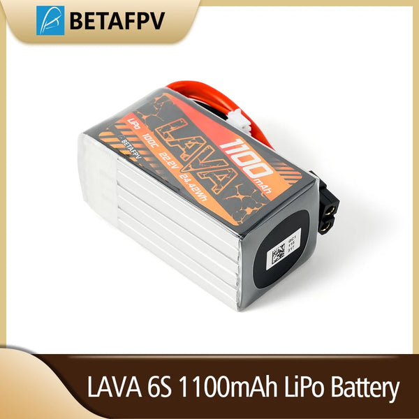 ថ្ម LiPo BETAFPV LAVA 6S 1100mAh សម្រាប់ Pavo35 6S ទំហំ 3.5 អ៊ីញ និង 5 អ៊ីញ