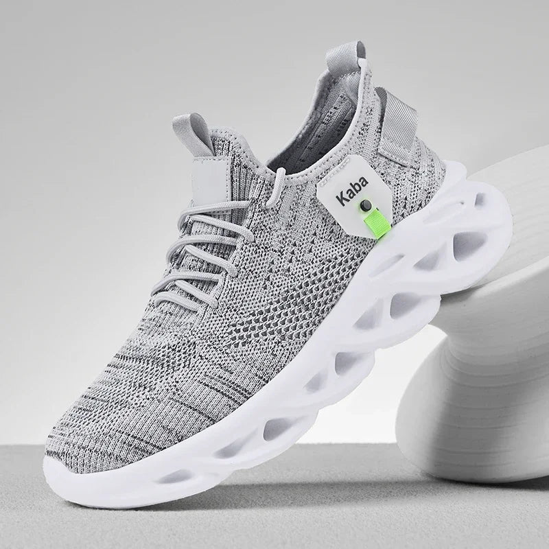 Men's Plus Size 50 51 52 Breathable Mesh Sneakers Lightweight Casual Running Sports Shoes Soft Comfort Walking Athletic Shoes