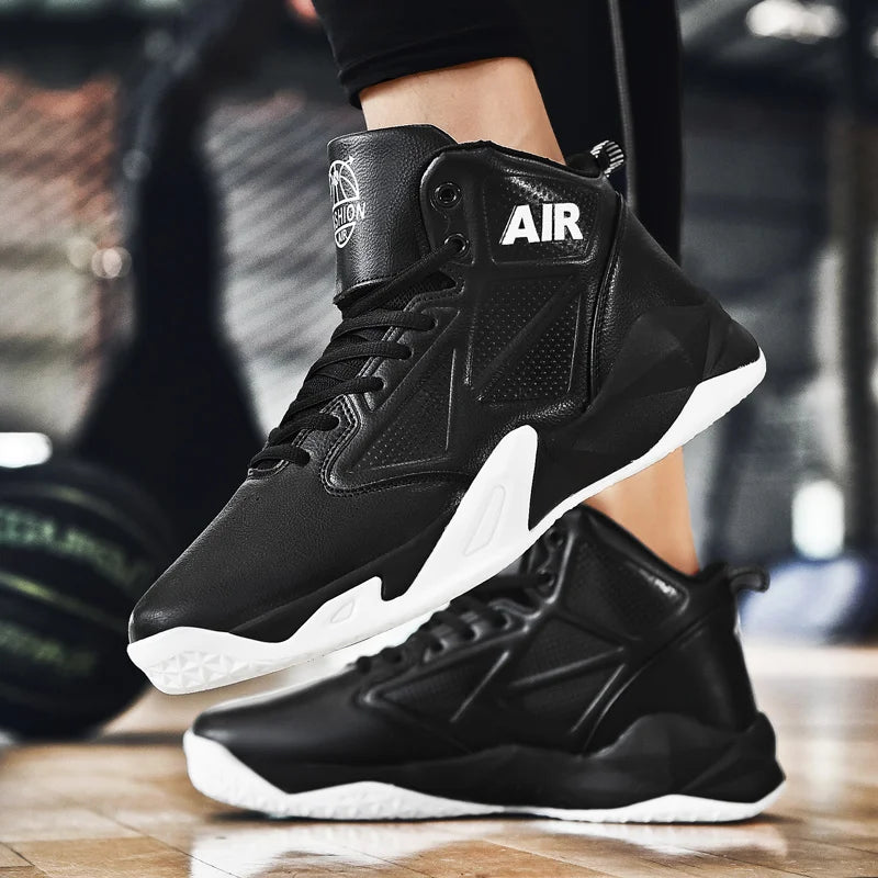 Parent-child basketball shoes four season plus size sports casual shoes men's outdoor running classic sneakers speed racing shoe