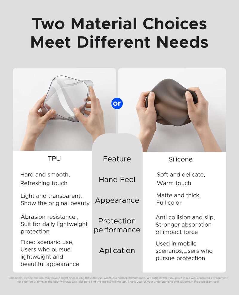 ORICO Mini Case for Mac Mini M4/M4 Pro is an easy-to-install  wear-resistant waterproof silicone case