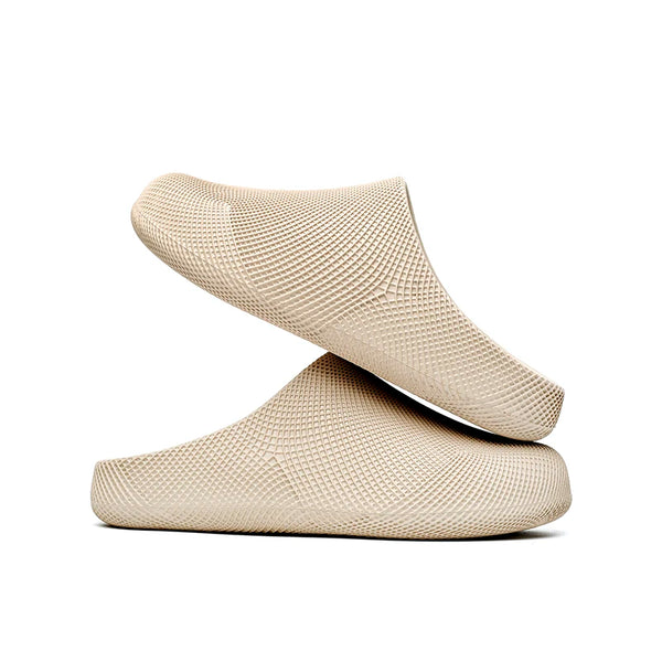 Men Women Closed Toe Slide Sandals 3D Textured EVA Platform Mules Non Slip Slides Indoor Outdoor Casual Shower Slippers