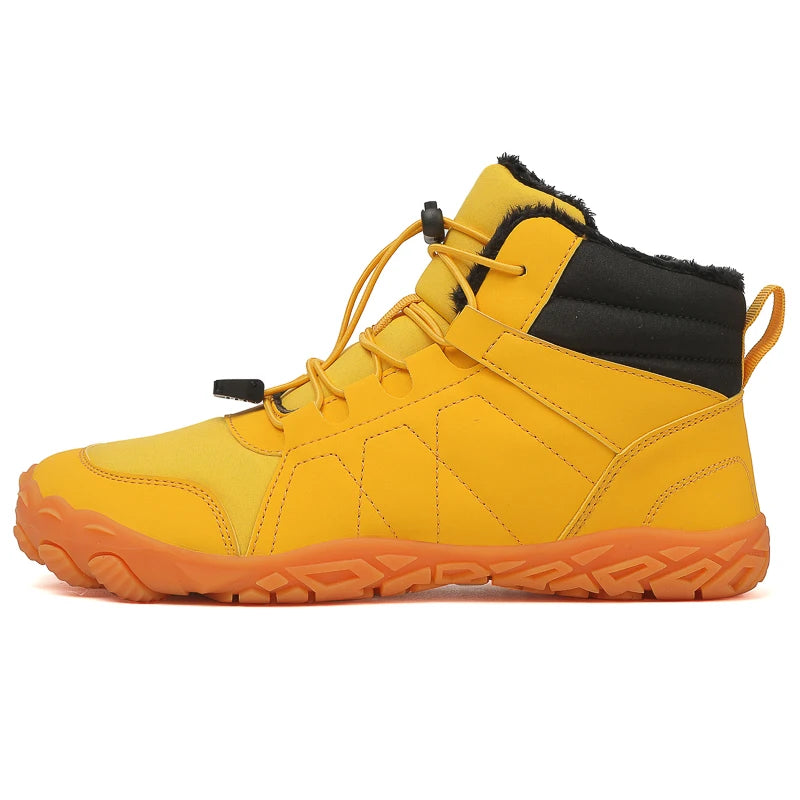 Winter Mens Ankle Snow Boots Men Plush Warm Shoes Unisex Snowboots Cotton Shoes Size 35-46 47 48 Dropshipping