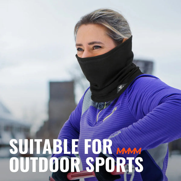 WRELS Half Face Mask for Motorcycle Cycling Winter Neck Warmer Gaiter Windproof Face Mask Ski Snowboard for Cold Weather Outdoor