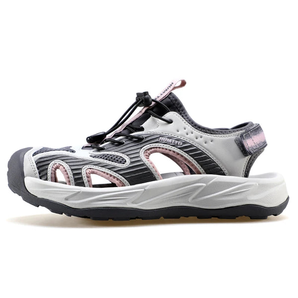 HUMTTO Summer Sandals New Style Sports Fashion Women's Anti-slip Quick-dry Outdoor Tracing Shoe for Woman Closed-toe Beach Shoes