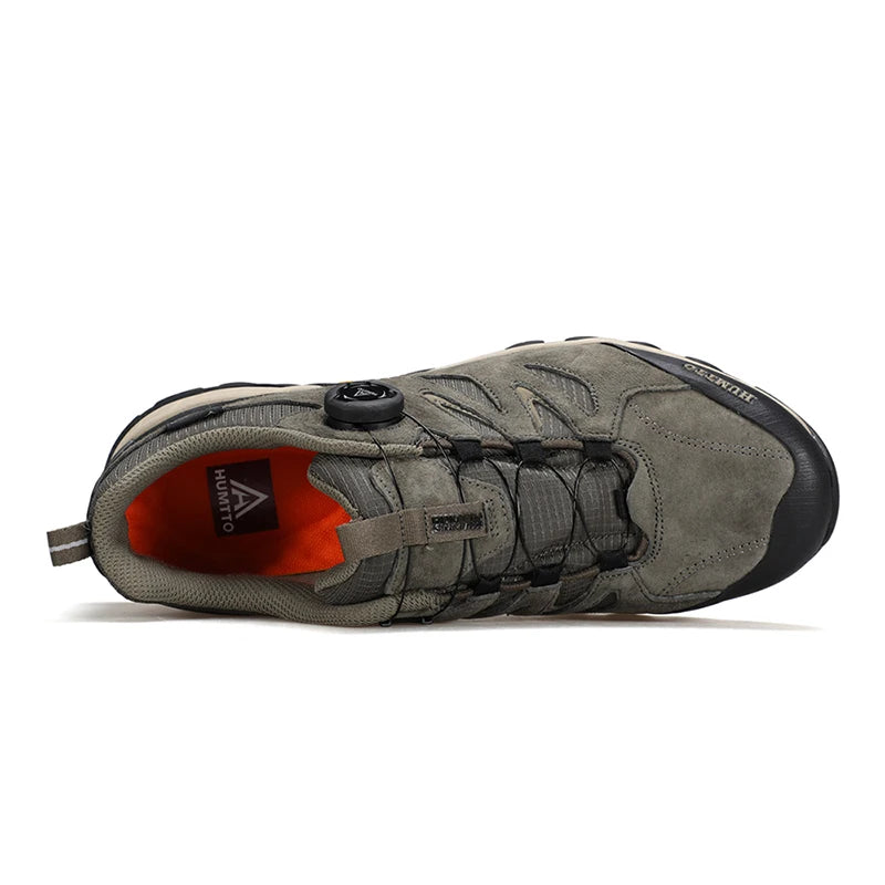 HUMTTO Shoes for Men Outdoor Luxury Designer Sneakers Breathable Sports Hiking Shoes Mens Trekking Climbing Non-slip Man Boots