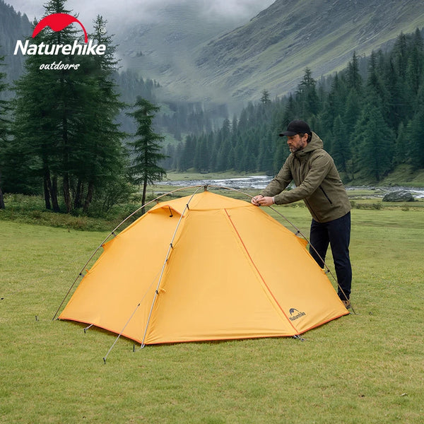Naturehike Mountain Leap Tent 210T Exo-frame Quick-Setup Sun Shelter Outdoor Camping Backpacking Trekking Travel Portable Tents