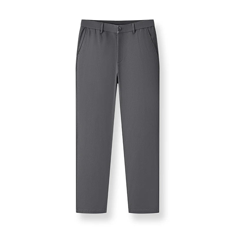 Semir Men Casual Pants Regular Fit Tapered Leg Business Casual Solid Color 2026 New Winter Daily Wear Urban Casual Style