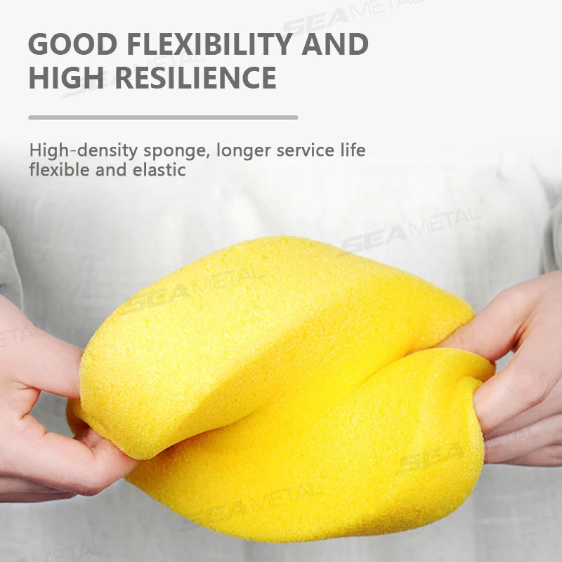 SEAMETAL Car Cleaning Sponge Wiper Special Marbles Mosaic Caulk Wiper Car Clean Care Sponge Block for Car Clean Tools