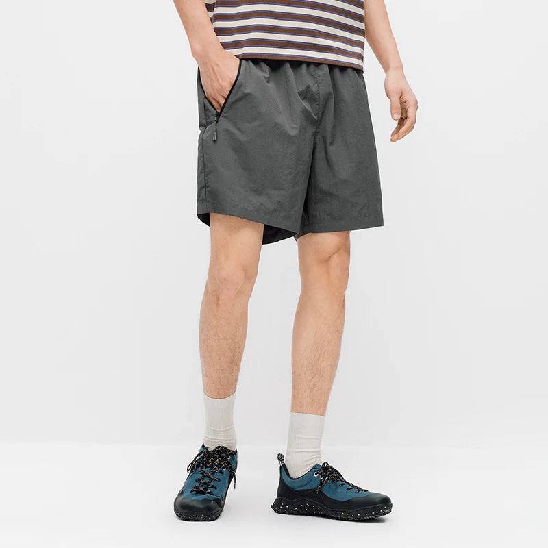 Semir Men Pants Casual Foldable Vacation Style Colorful Color Block Loose Beach Shorts 2026 Summer Relaxed Daily Top