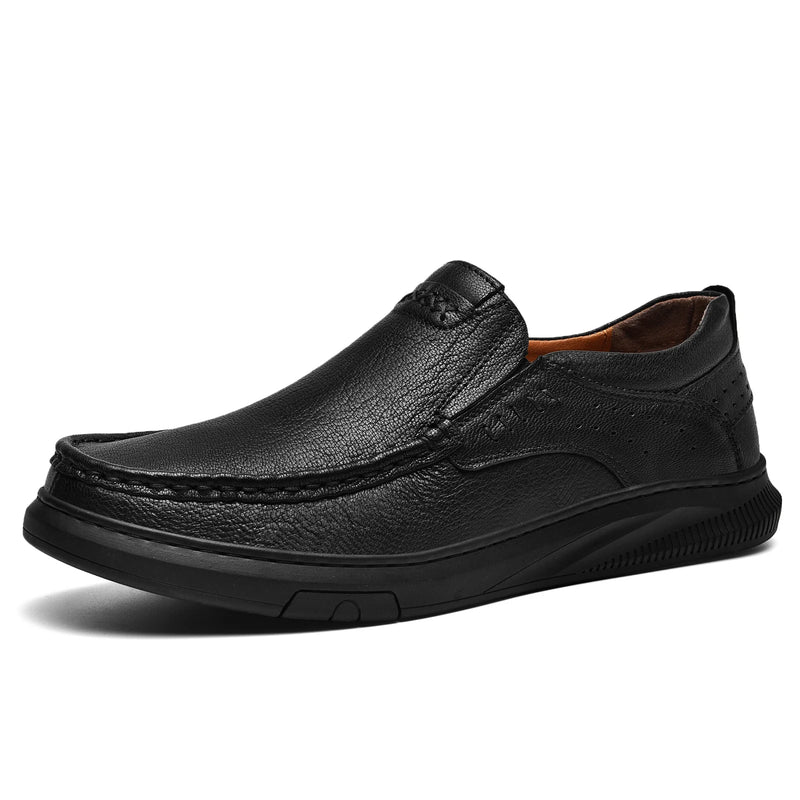 Men's Casual Shoes Four Seasons New Business Meeting Leather Shoes Soft Sole Non-Slip Classic Party Fashion Joker Leather Shoes