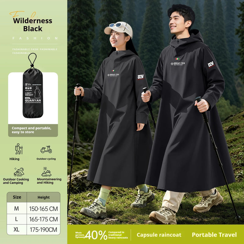 អាវភ្លៀង Poncho សម្រាប់បុរស និងស្ត្រី ការពារព្យុះភ្លៀងពីយានយន្តអគ្គិសនី អាវភ្លៀង Poncho សម្រាប់បុរស និងស្ត្រី