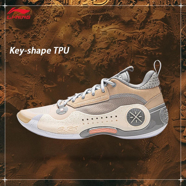 ស្បែកជើងបាល់បោះអាជីព Li-Ning WAY OF WADE 10 LOW សម្រាប់បុរស ធ្វើពីកាបូន ទ្រទ្រង់ខ្នើយ LiNing WOW 10 Sneakers ABAS083