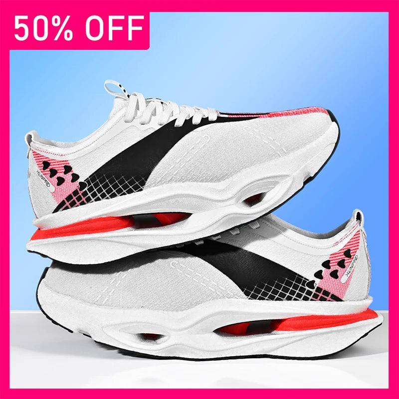 Unisex Sports Shoes Teenagers Outdoor Running Anti Slip Cushioning Professional Racing Training Shoes New Rebound Running Shoes