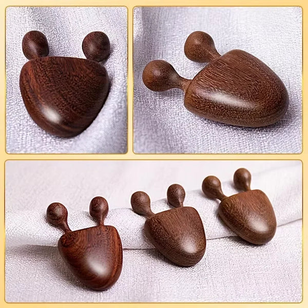 1pc Sandalwood Face Massager Nose & Face Massager - Eye Relief Tool Snail Facial Meridian Massage