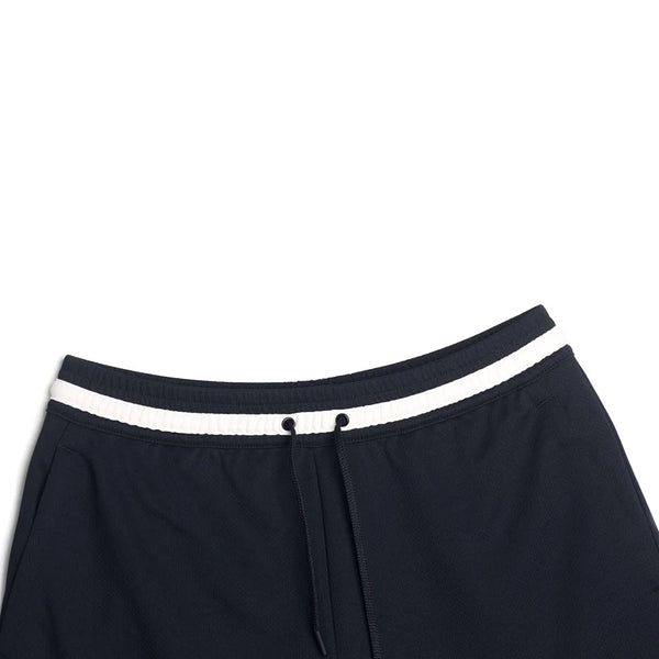 ខោខ្លីបាល់បោះបុរស Li-Ning ទំហំធម្មតា 100% Polyester ខោចង្កេះអាចលៃតម្រូវបាន LiNing Sports AKSV941