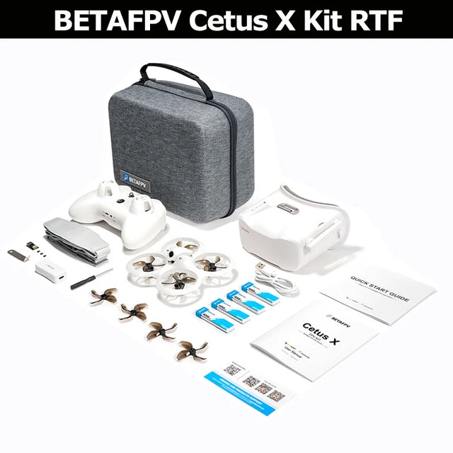 BETAFPV Cetus X FPV Kit Brushless FPV Quadcopter ឧទ្ធម្ភាគចក្រ RC ប្រណាំងក្នុងផ្ទះ យន្តហោះ RC
