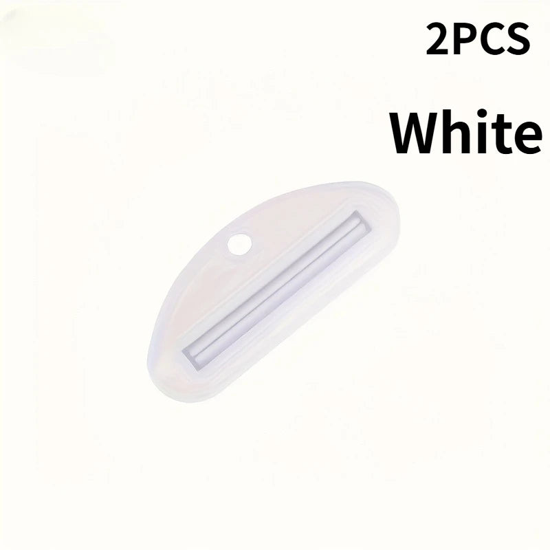 2Pcs Manual Toothpaste Squeezers - Ergonomic Grip, for Multifunction Squeeze toothpaste, facial cleanser and other items