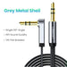 UGREEN Aux Cable Speaker Cable 3.5mm Audio Cable for Car Headphone Audio 3.5mm Jack Speaker for Samsung Xiaomi Cable Aux 3.5mm Grey Metal Shell CHINA