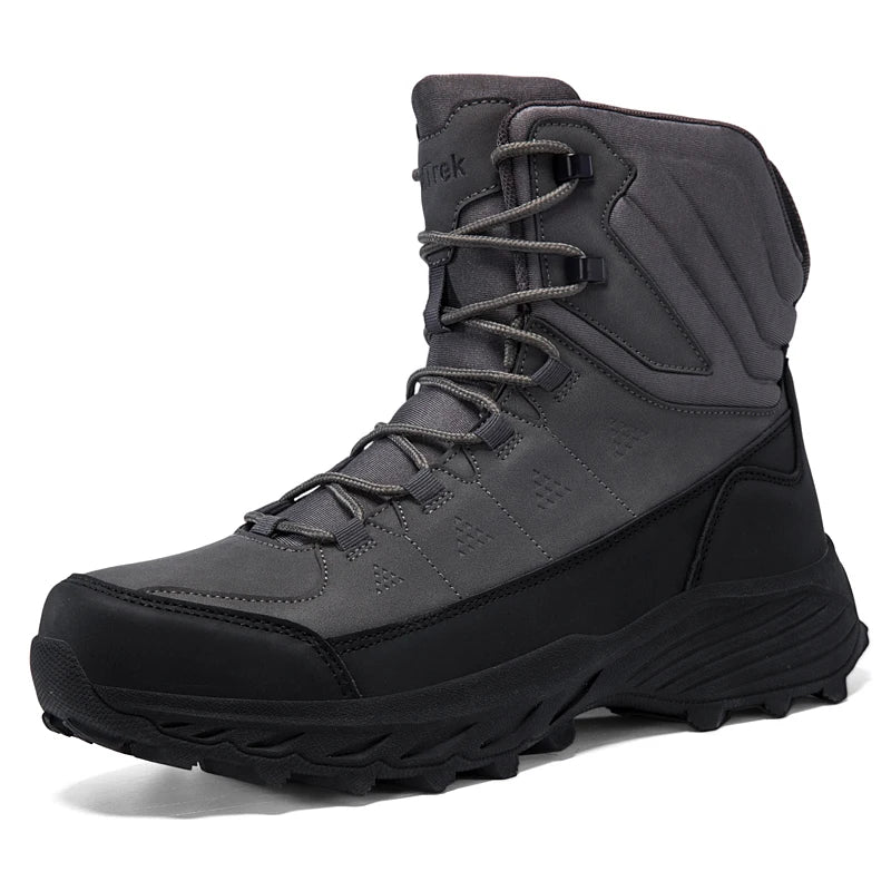 Men's training boots four season new anti-slip breathable casual high top outdoor field hiking boots Professional tactical boots